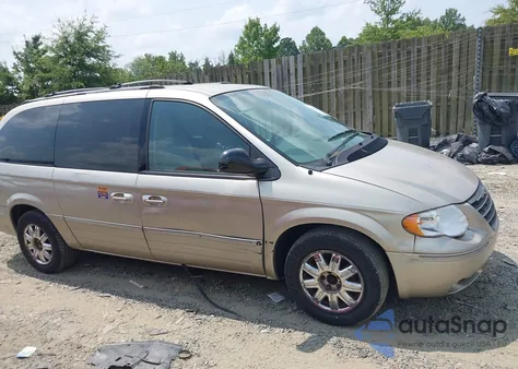 2005 Chrysler Town & Country Limited z USA, uszkodzony, nr VIN 2C8GP64L45R216138
